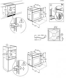 Духовой шкаф электрический Electrolux LOF4P06BK: 4