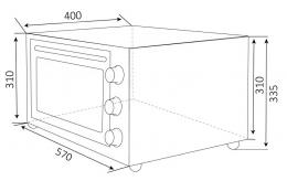 Электрическая печь VENTOLUX MARIA 45 (BK): 4