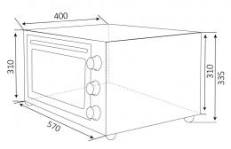 Электрическая печь VENTOLUX MARIA 45 (GRS): 5
