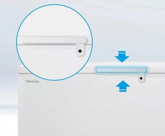 Морозильный ларь HISENSE FC650D4AWLYE: 4