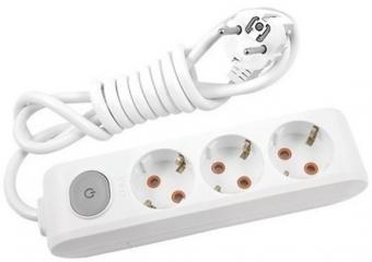 Сетевой удлинитель Panasonic X-tendia с заземлением 3 розетки, 5м (WLTA04352GR-UA): 1