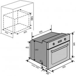 Духовой шкаф электрический VENTOLUX RICHMOND 6 TC (BK): 5
