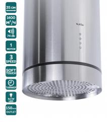 Вытяжка VENTOLUX ISOLA CILINDRO 35 X (1400) ST: 2
