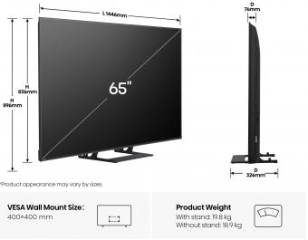Телевизор Hisense 65E8Q: 5