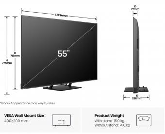 Телевизор Hisense 55U7Q PRO: 5