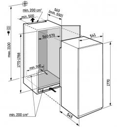 Встраиваемый холодильник LIEBHERR IRBSd 5121 Plus: 7