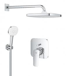 Душевая система GROHE Cubeo, скрытого монтажа с Tempesta 250, хром (1053360000): 1