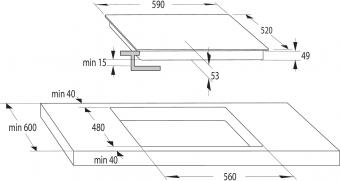 Варочная поверхность индукционная Gorenje GI6432BSCE: 5