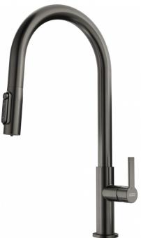 Смеситель для кухни FRANKE Maris Slim J Clear Water PVD антрацит 120.0736.603: 1
