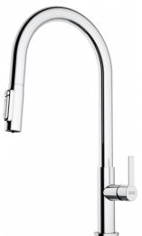 Смеситель для кухни FRANKE Maris Slim J Clear Water PVD хром 120.0730.870: 1