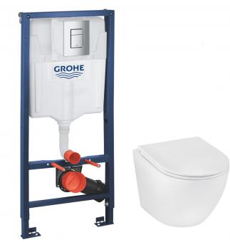 Комплект инсталляция GROHE RAPID SL 38772001 + унитаз Kroner Harz TORNADO 38772001KH493736: 1