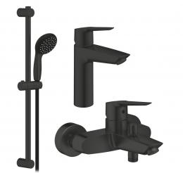 Набор смесителей для ванны GROHE QuickFix Start Black UA303301MQ: 1
