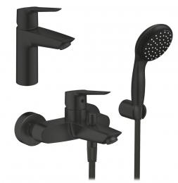 Набор смесителей для ванны GROHE QuickFix Start Black UA303301SQ: 1