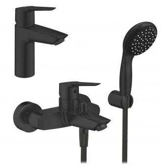 Набор смесителей для ванны GROHE QuickFix Start Black UA303301SQ: 1