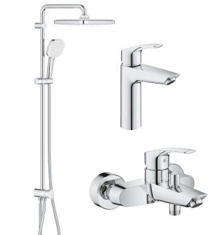 Набор смесителей для душа GROHE Eurosmart New 3 в 1 UA123246R1: 1