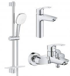 Набор смесителей для душа GROHE Eurosmart 3 в 1 Ua123246M3: 1