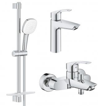 Набор смесителей для душа GROHE Eurosmart 3 в 1 Ua123246M3: 1