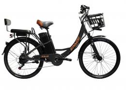 Электровелосипед  26" ST SPACE PULSAR DD FR рама-15,5" 48B 20А*ч 500Вт черный (ELB-SP-26-000): 2