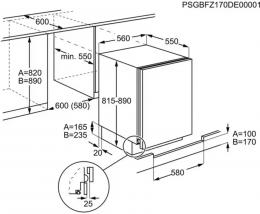 Встраиваемый холодильник Electrolux LXB2AE82S: 2