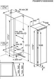Встраиваемый холодильник Electrolux ERD6DE18S4: 4