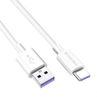 Кабель ColorWay USB-USB Type-C, (M/M), 5.0А, 1 м, White (CW-CBUC019-WH): 2