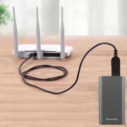 Кабель ColorWay для роутера 9V (USB -DC 5.5х2.5mm) 1 м, Black (CW-CBUD066-BK): 8