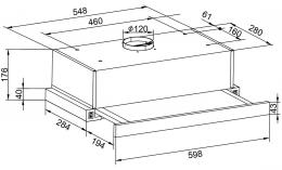 Вытяжка Hansa OTP6233BH: 4