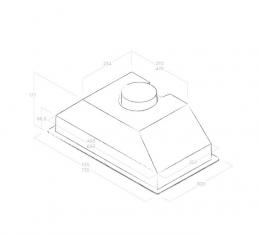 Вытяжка кухонная Elica CT17 C BL/A/72: 7