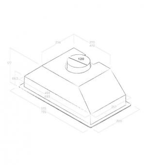 Вытяжка кухонная Elica CT17 C WH/A/72: 4