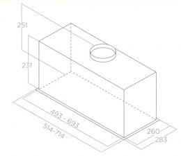 Вытяжка кухонная Elica CT23 S IX/A/52: 6