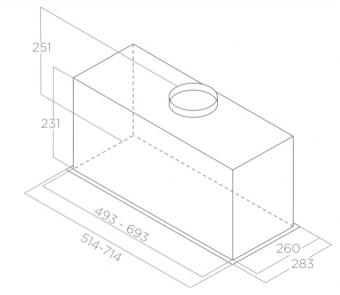 Вытяжка кухонная Elica CT23 S IX/A/52: 6