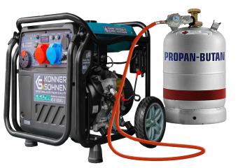 Газово-Бензиновый генератор инверторный Konner&Sohnen KS 8100iEG 1/3: 1