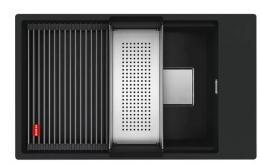 Мойка FRANKE KNG 110-62 черный матовый 125.0631.519: 3