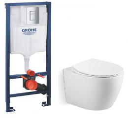 Инсталляция GROHE RAPID SL 38772001 + унитаз IMPRESE SVETLY Rimless c06805203: 1