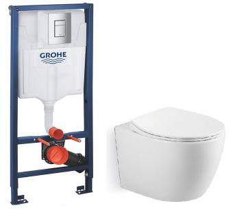Инсталляция GROHE RAPID SL 38772001 + унитаз IMPRESE SVETLY Rimless c06805203: 1