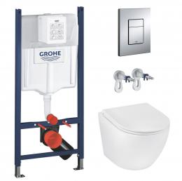 Комплект инсталляция GROHE RAPID SL 38772001 + унитаз Kroner Harz TORNADO 3884966KH493736: 1
