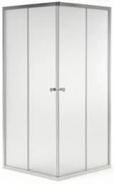 Душевая кабина без поддона KO&PO 900х900х1930 профиль сатин, матовое стекло 7006 (90) C14791: 1