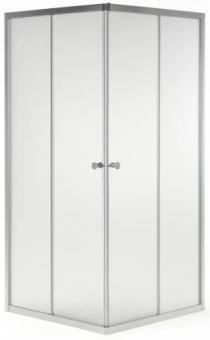 Душевая кабина без поддона KO&PO 900х900х1930 профиль сатин, матовое стекло 7006 (90) C14791: 1