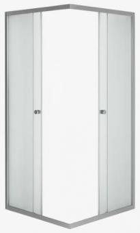 Душевая кабина без поддона KO&PO 900х900х1930 профиль сатин, матовое стекло 7006 (90) C14791: 2