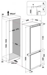 Встраиваемый холодильник WHIRLPOOL WHC20D011B1: 4