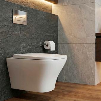 Унитаз подвесной RAVAK WC CONCEPT STYLE UP RimOff с сиденьем RKUM000008: 3