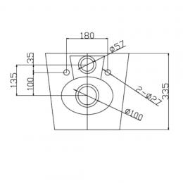 Унитаз подвесной RAVAK WC CONCEPT OVAL RimOff с сиденьем RKUM000009: 6