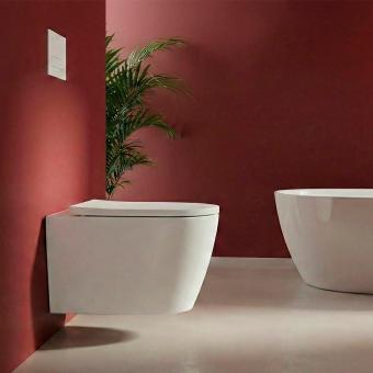 Унитаз подвесной RAVAK WC CONCEPT STORM RimOff с сиденьем RKUM000010: 2