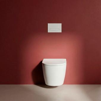 Унитаз подвесной RAVAK WC CONCEPT STORM RimOff с сиденьем RKUM000010: 3