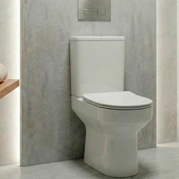 Унитаз компакт RAVAK WC CONCEPT CLASSIC Combi RimOff с сиденьем RKUM100007: 4