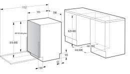 Встраиваемая посудомоечная машина Gorenje GV673A65: 7