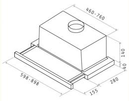 Вытяжка кухонная Elica TT14 PLUS IX/A/60: 9