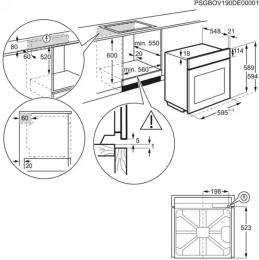 Духовой шкаф электрический Electrolux EOH4P0PK: 3