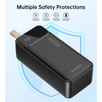 Универсальная мобильная батарея Choetech PD22.5W Digital PB 40000mAh (B731): 5