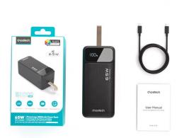 Универсальная мобильная батарея Choetech B733 Power Bank 50000 mah: 5